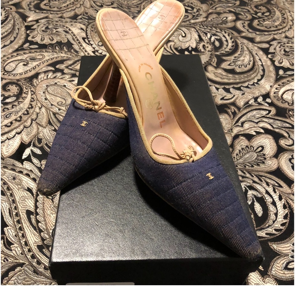 Authentic CHANEL Mules